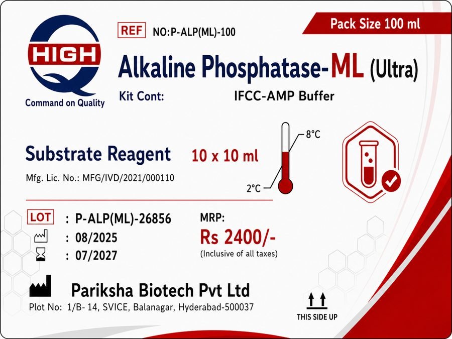 Alkaline Phosphatase-ML (Ultra) Kit - P-ALP(ML)-100