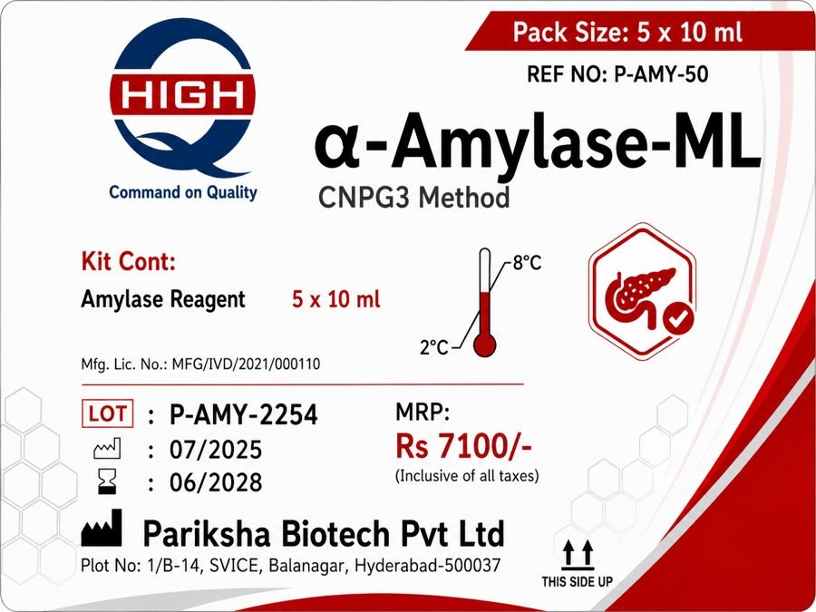 α-Amylase-ML Kit - P-AMY-50