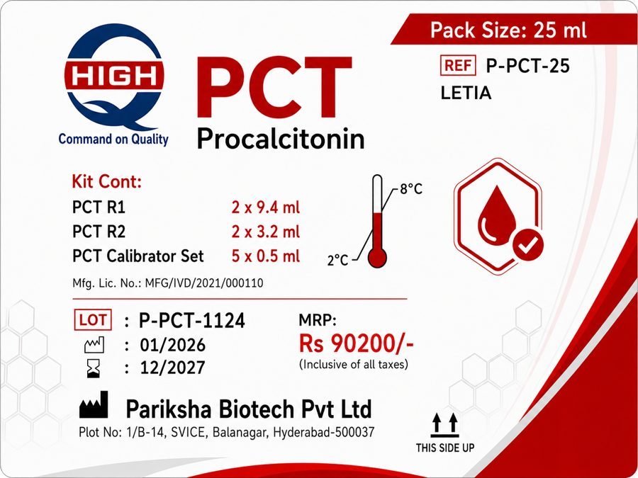 PCT Procalcitonin Kit - P-PCT-25
